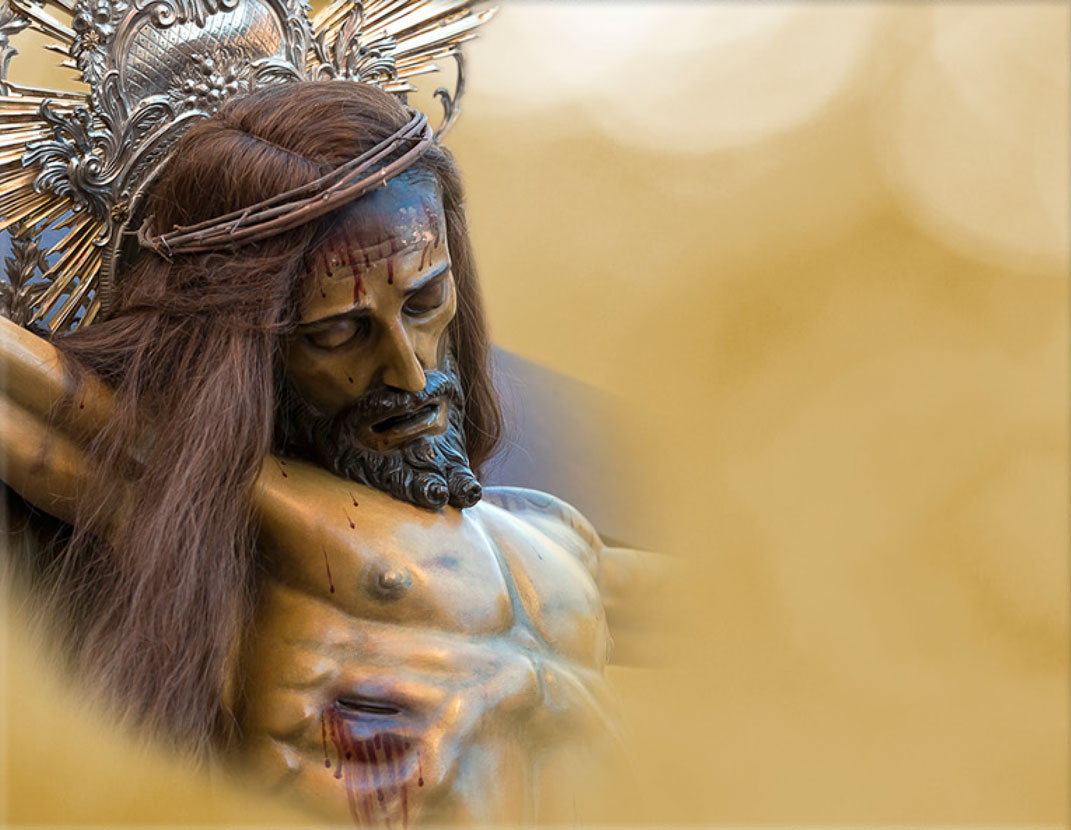 Lápida ColorFull Jesús en la Cruz RL011