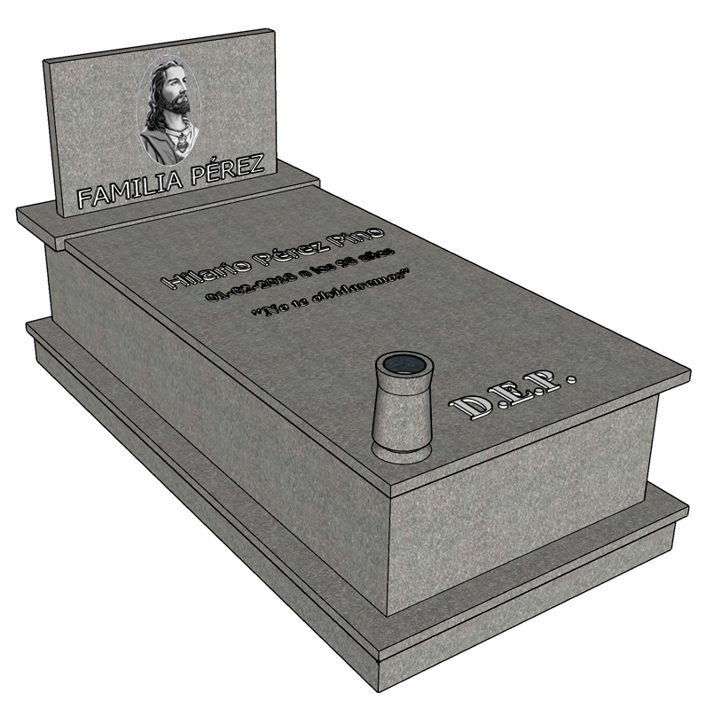 Lápida de suelo - Panteón Especial - Imagen 6