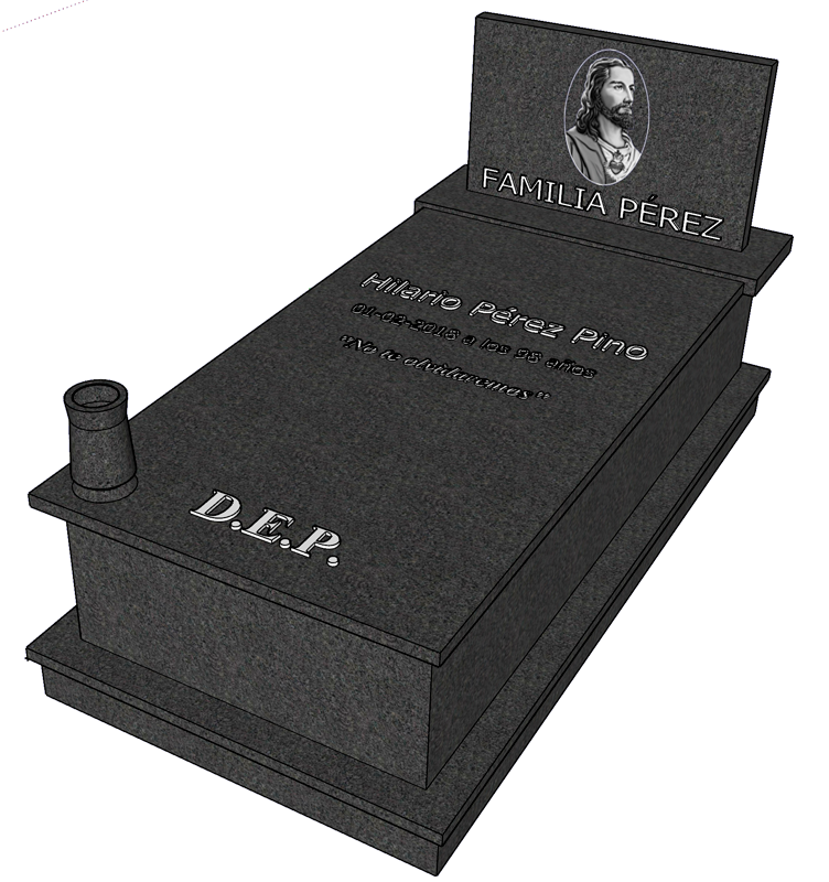 Lápida de suelo - Panteón Especial - Imagen 4
