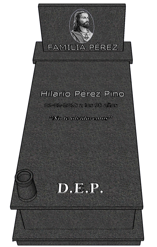 Lápida de suelo - Panteón Especial - Imagen 2